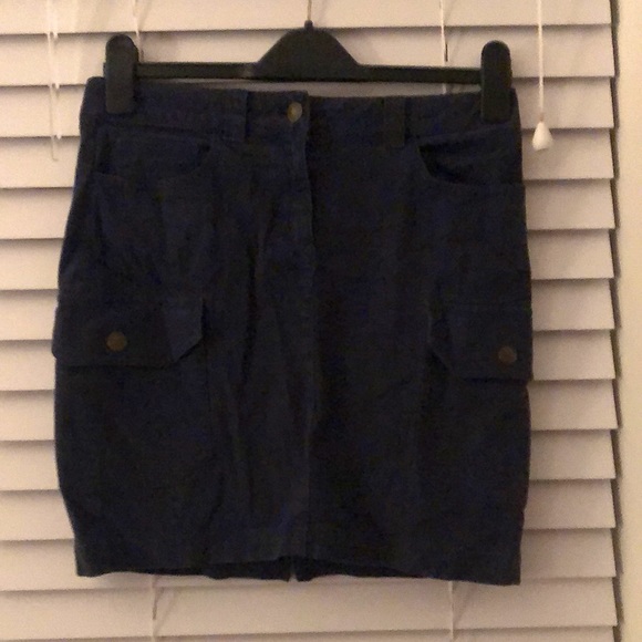 Brooks Brothers Dresses & Skirts - Brooks Brothers Denim women’s navy cargo skirt